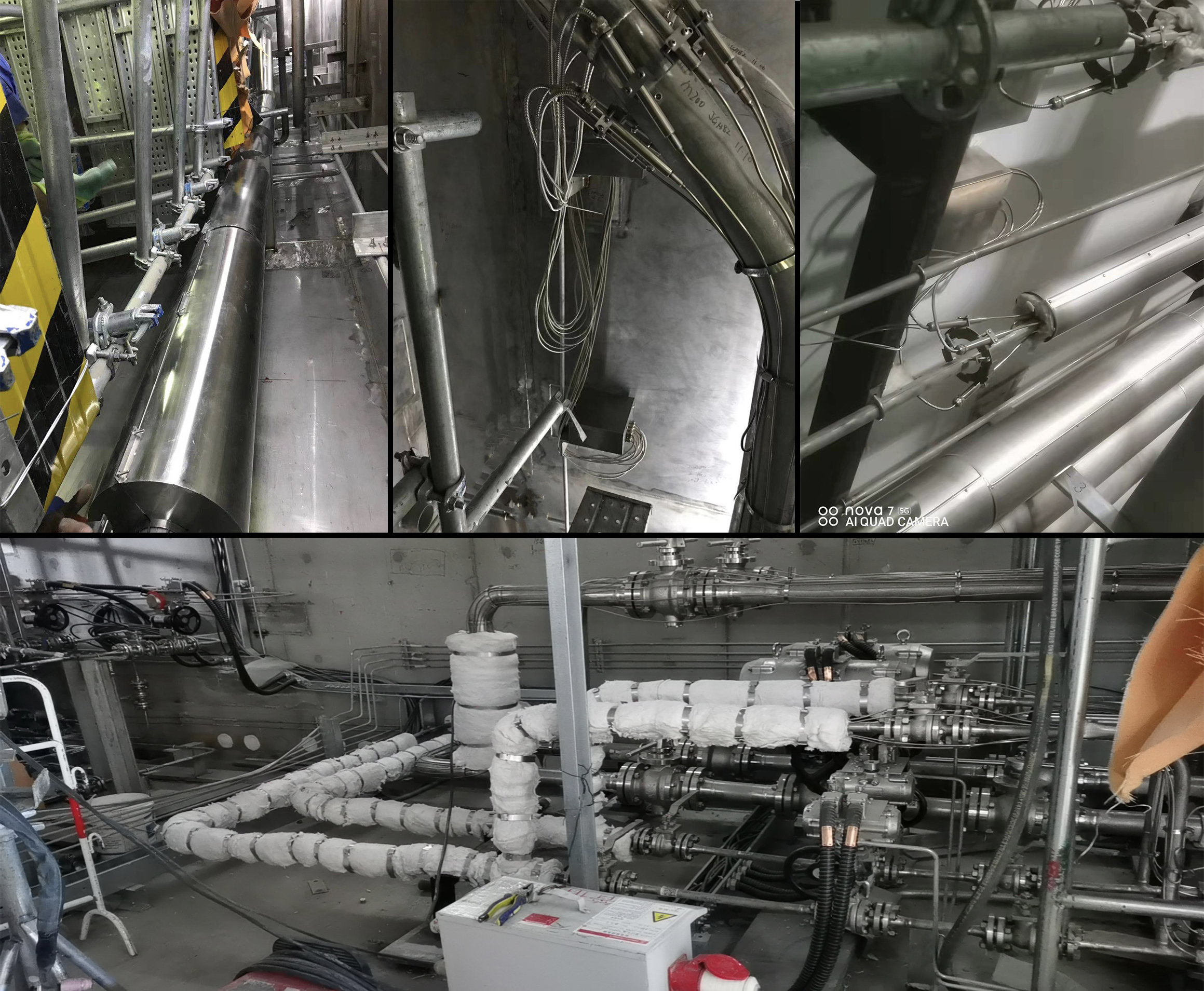 铠装电热元件在化工管道上的安装运用实例